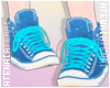 ❄ Blue Bulma Shoes