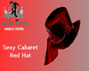 Sexy Cabaret Red Hat