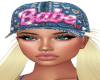 Denim Hat Blonde Hair