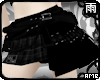 Gothic Plaid Skirt Black