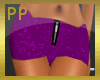 Sparkly Purple Shorts Bm