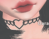 R. Heart Choker - Black