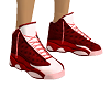 Red Jordans-M-