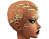 filigree head tatoo gold