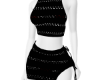 Crochet black outfit