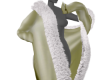 UW LLTD Fur Trim Coat