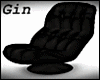 Cuddle sweet black chair