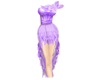 [khaaii] purple gaun