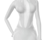 Sheer White Dress