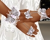 Bride butterfly gloves