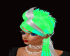 Lime/Teal Scroll Clvr