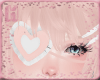|H| Pink Heart Eye Patch