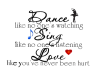 Dance, Sing, Love Poster
