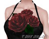 +corsage rose red