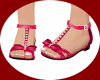 Dark Pink Sandals