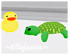 Toy Duck & Turtle