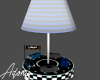 Grey & Blue Boy Lamp