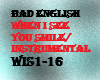 bad english- when i see