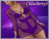 Silk Robe Purple GA