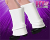 K* High Sock White Boot
