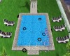 add a pool with chairs
