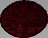 Round Red Rug