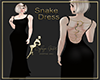 Snake dress long