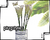 Coastal Lily Vase