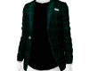 (S) jacket is dark green