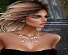 Mia  Pink &Gems Necklace