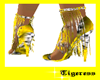 Flappers shoes yellow