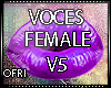 Voces Female 5