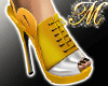 ^MQ^ Gold Sexy Shoes