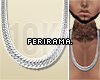 F| 10k Platinum Chain...