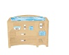 BLUE CAMO CHANGING TABLE