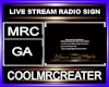 LIVE STREAM RADIO SIGN