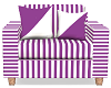 sofa for 2 purple