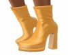 YELLOW LEATHER AKL.BOOTS