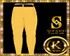 mustard formal pants