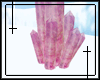 † rose quartz cluster