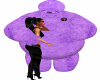 Purple Huggy Doll