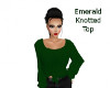 Emerald Knotted Top