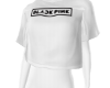 blackpink shirt white