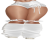 Stud Shorts White