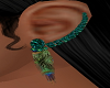 *Ney* Peacock Earrings