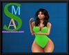 Limegreen swimsuit