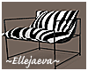 Relax Chair Black White