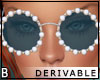 DRV Pearl Rim Glasses