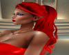 Red ponytail