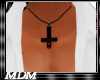 (M)~GothicCross Necklace